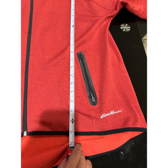 EDDIE BAUER FULL ZIP WOMANS SIZE LARGE SWEATER | Y1 - Picture 4 of 5